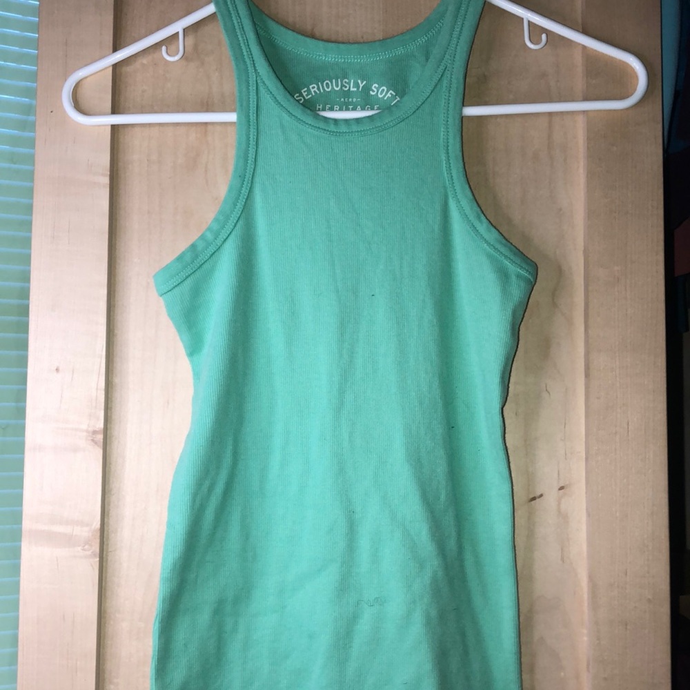 Small Aeropostale green tank top